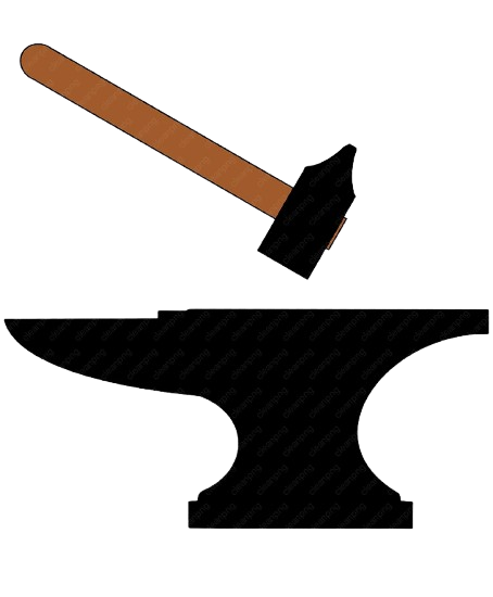 Image d'une forge symbolisant la création de l'identité visuelle